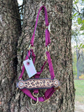 Cheetah Bronc Halter