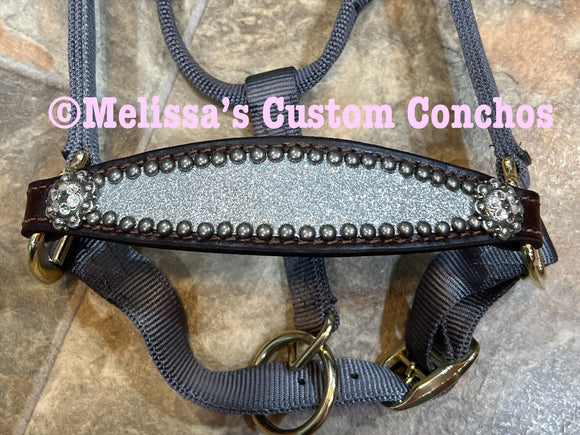 Silver Bronc Halter