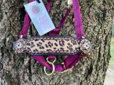 Cheetah Bronc Halter