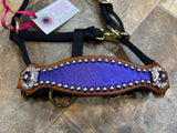 Purple Metallic Mini Bronc Halter