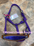 Purple Pony Bronc Halter