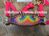 Tie Dye Mini Bronc Halter