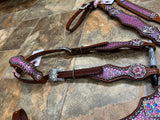 Pink Cheetah Tack set