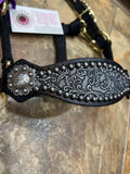 Black Mini Bronc Halter