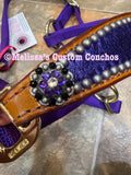 Purple Pony Bronc Halter