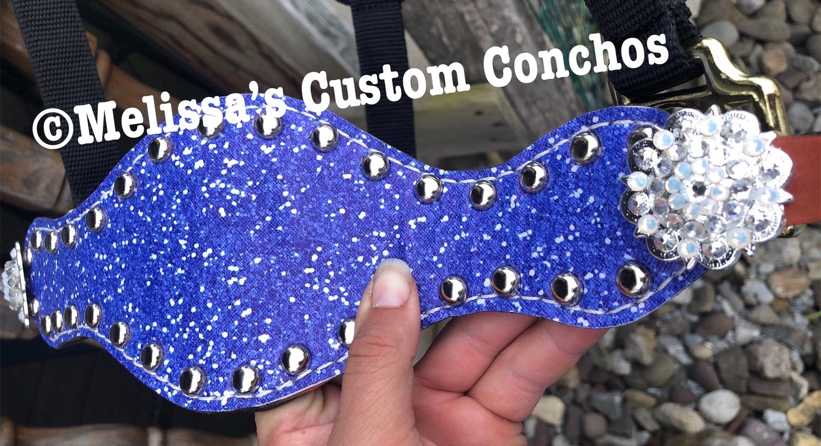 Gray Bronc Halter – Melissa's Custom Conchos